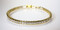 14 KT Vermeil Tennis Bracelet On Display