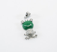 Enamel and Micro Pave Cubic Zirconia