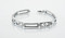 Heart-Shapes in Rhodium-Plated Finish