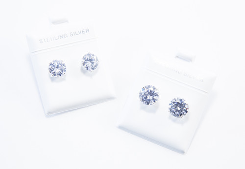 Brilliant Cut White Cubic Zirconia