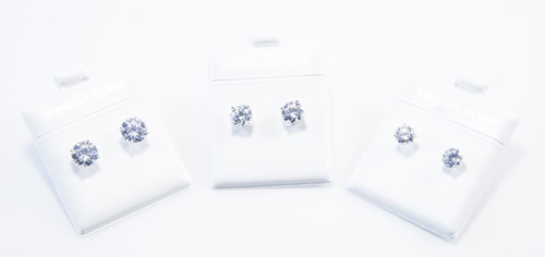 Brilliant Cut White Cubic Zirconia