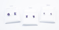 Princess Cut Purple Cubic Zirconia