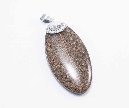 Real Leaf Pendant