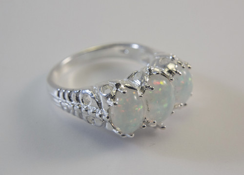 White Lab Created Opal