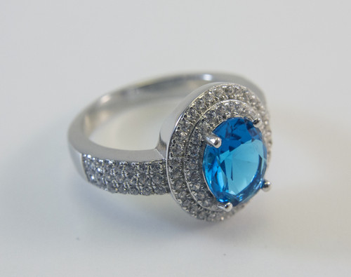 Micro Pave Cubic Zirconia and Laser Quartz