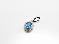 Laser Quartz and Micro Pave Cubic Zirconia