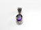 Genuine Oval-Shaped Amethyst