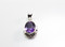 Oval-Shaped Amethyst with Filigree
