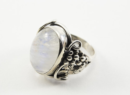 Natural Oval-Shaped Moonstone
