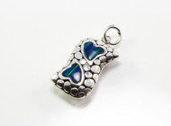 Lab Created Opal Hearts