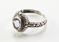 Genuine Oval-Shaped Amethyst 