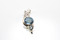 Balinese Faceted Blue Topaz Pendant