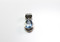 Oval-Shaped Faceted Blue Topaz Pendant