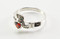 Garnet Claddagh Ring