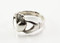 Big Silver Claddagh Ring