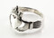 Pointy Silver Claddagh Ring