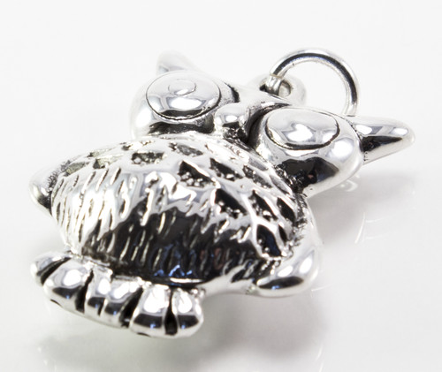 Electroform Owl Pendant