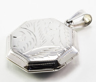 Silver Leaf Marking Pendant