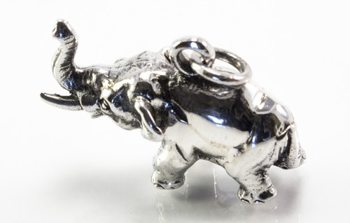 Small Elephant Charm Pendant 