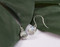Dangling Oval-Shaped Balinese Moonstone Earrings
