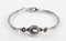 Oval and Round-Shaped Amethyst Balinese Bracelet 