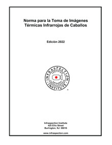 Norma para la Toma de Imágenes Térmicas Infrarrojas de Caballos - Edición 2022
