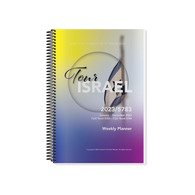 Tour Israel 2023 Weekly Planner