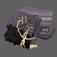 50" Silk Tallit (Purple, Gray, Charcoal, Black)