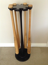 Pedestal 10 Baseball Bat Minus Wood Ball Top- Floor Display Racks Jackson, MI