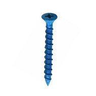 (100) 1/4"x3-3/4" Concrete/Masonry Screw Anchors - *Phillips Flat Head*