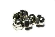 (25) 3/8"-16  Acorn Nut (Cap Nut) Nickel Plated
