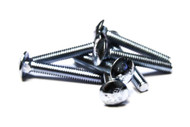 (100 pcs) 5/16x2" Carriage Bolts - Grade A - Zinc