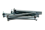 (5 pcs)3/8x4" Carriage Bolts - Grade A - Zinc