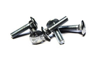 (50 pcs) 1/4x1" Carriage Bolts - Grade A - Zinc
