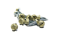 (1000) 8x1/2 Slotted Hex Head Sheet Metal Screws (Wicker)