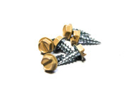 (500) 8x1/2 Slotted Hex Head Sheet Metal Screws (Peach)