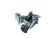 (1000) 6 x 3/8 Slotted Hex Head Sheet Metal Screws (Musket Brown)