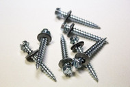 (1000) 10 x 1-1/2 Hex Head Sheet Metal Screws Neoprene Washer (Roofing screws)