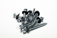 (1000) 10x2 Hex Head Sheet Metal Screws Neoprene Washer (Roofing screws)
