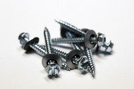 (1000) 8 x 1-1/2 Hex Head Sheet Metal Screws Neoprene Washer (Roofing screws)