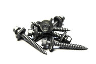 (2500) 9x1-1/2 Hex Head Roofing Screws with Neoprene Washer (Weather Coat)