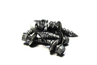 (500) 10x1 Hex Head Roofing Screws with Neoprene Washer (Weather Coat)