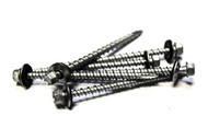 (500) 10x3 Hex Head Roofing Screws with Neoprene Washer (Weather Coat)