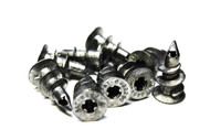 (250) #6-#8 Zinc Drywall Anchors - Twist Anchors- Short