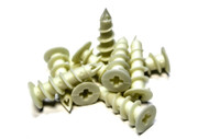 (3500) #6-#8 Nylon Drywall Anchors - Twist Anchors- Long