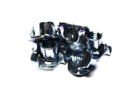 (5) 3/8"-16 x 7/16" - 4 PRONG- TEE NUTS (T Nuts) ZINC