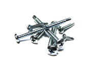 (10) 10x1-1/4 Phillips Pan Head Zinc Plated Self Drilling Screws