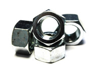 (100) 7/8"-9 Hex Nuts - Grade 2 - Zinc