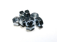 (50) 3/8"-16 Hex Nuts - Grade 2 - Plain