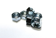 (50) 3/8"-16 Hex Nuts - Grade 2 - Zinc